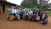 Community mobilization, Konene village feasibility studies on the River Donga