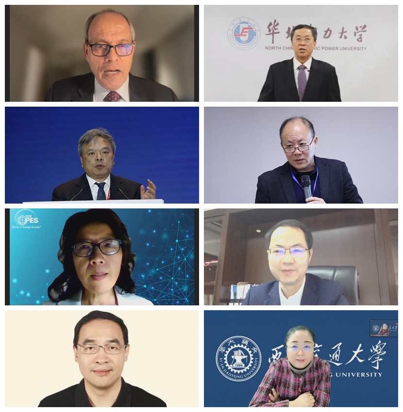Headshots of speakers at the 2022 IEEE Smart Village Forum for China