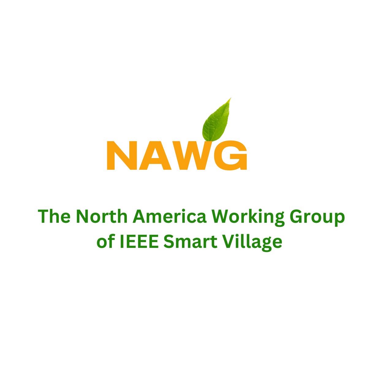 The North America Working Group of IEEE Smart Village (NAWG) logo.